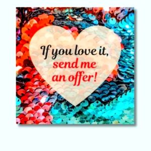I ACCEPT ALL REASONABLE OFFERS!!!